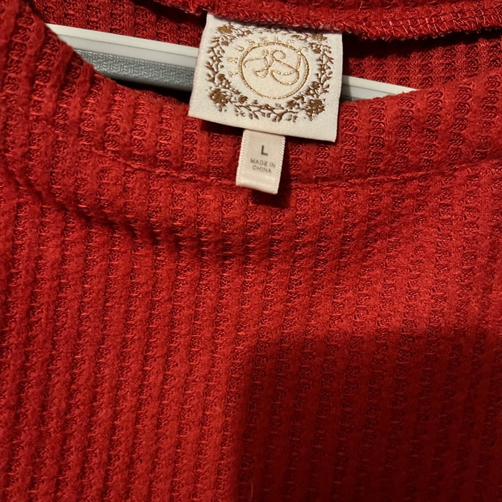 Rust colored top
